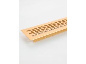 Решетка вентиляционная 900x70мм, ЦВЕТ ЗОЛОТО