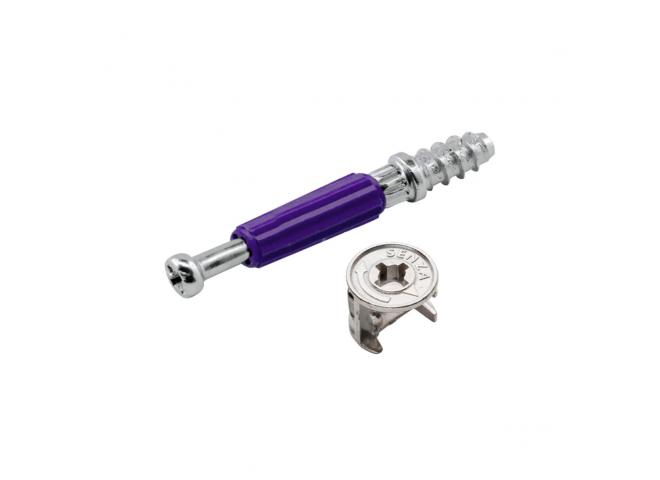 Стяжка эксцентриковая SENZA (15) 44*8 (комплект)