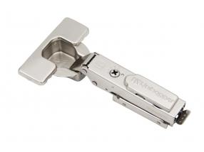 Петля Unihopper Hutton 105* линейная планка H0, с регулируемым доводчиком, никель