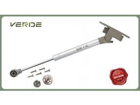 SETE Подъемник газовый с двойным доводчиком VERDE, 80N, серебро, сталь
