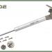 SETE Подъемник газовый с двойным доводчиком VERDE, 100N, серебро, сталь