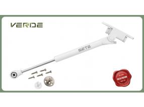 SETE Подъемник газовый с двойным доводчиком VERDE, 100N, белый, сталь