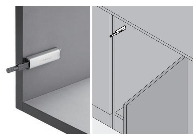 Универсальный толкатель НЕРЖ. сталь с магнитом, 78*20mm Unihopper