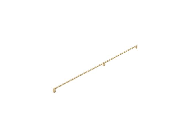 Ручка-рейлинг 22805-2x496-BSG L=1000 BRUSHED SATIN GOLD