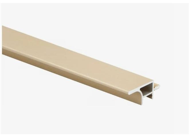 Профиль-ручка в верхнюю базу под светодиодную ленту L=4,10м Золото брашированное
